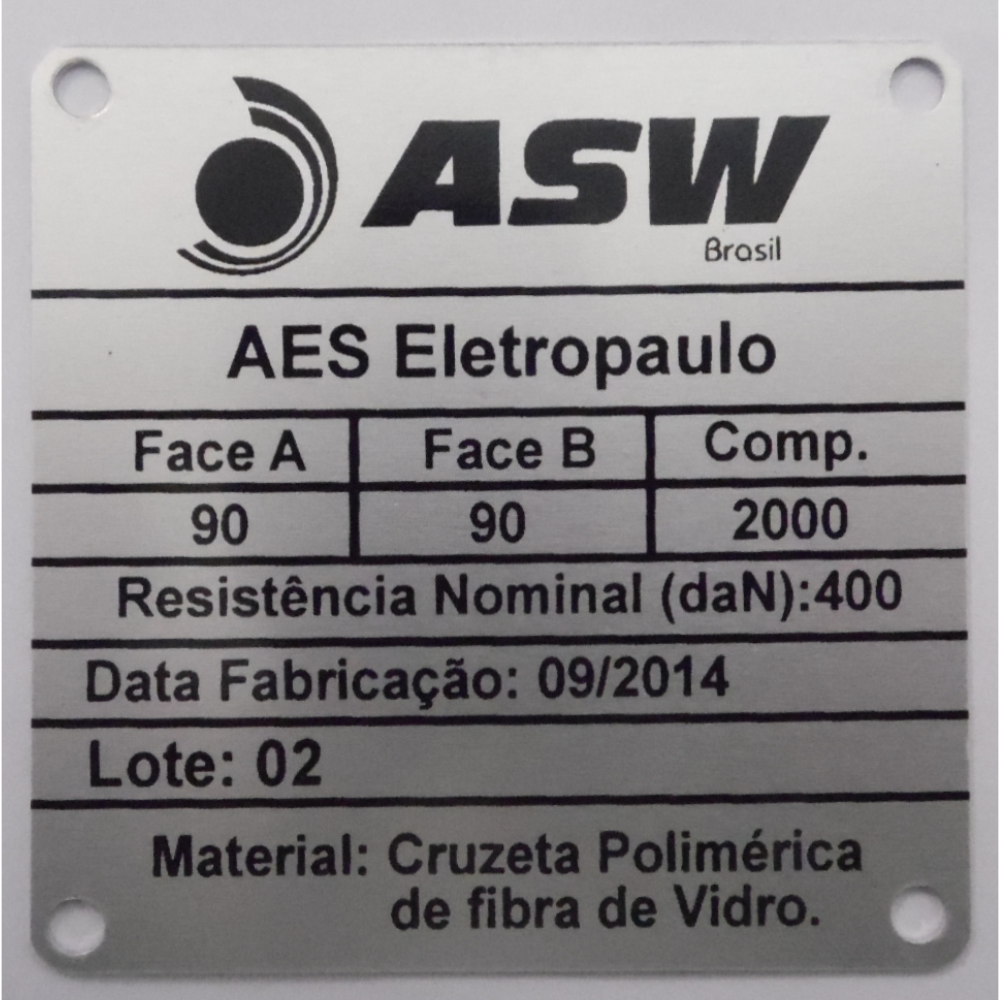 ALP10 - Alumínio c/ Impressão Aluprint