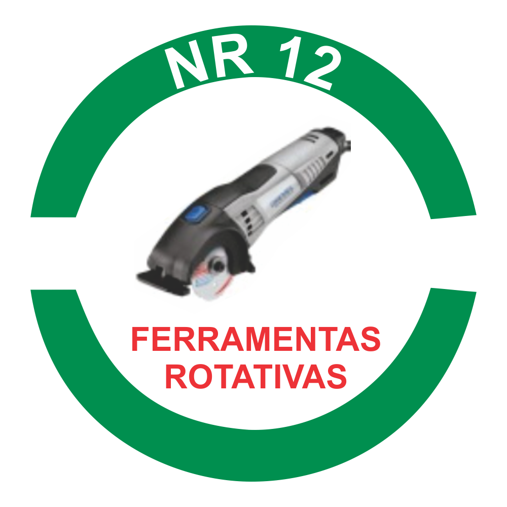 NR 12 - Ferramentas Rotativas